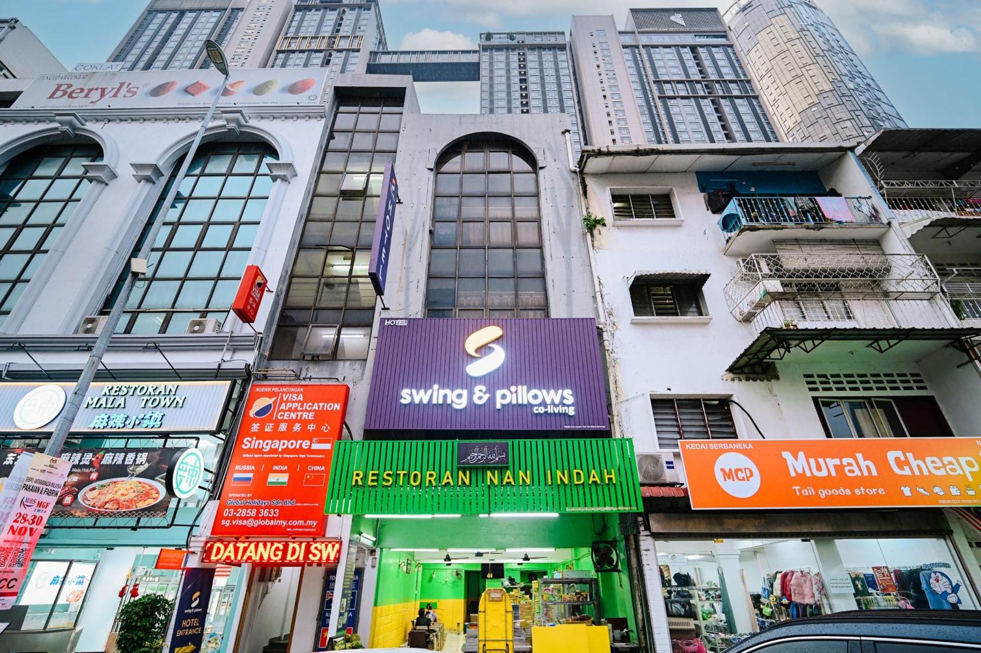 Swing & Pillows - Jalan Imbi Kuala Lumpur Dış mekan fotoğraf